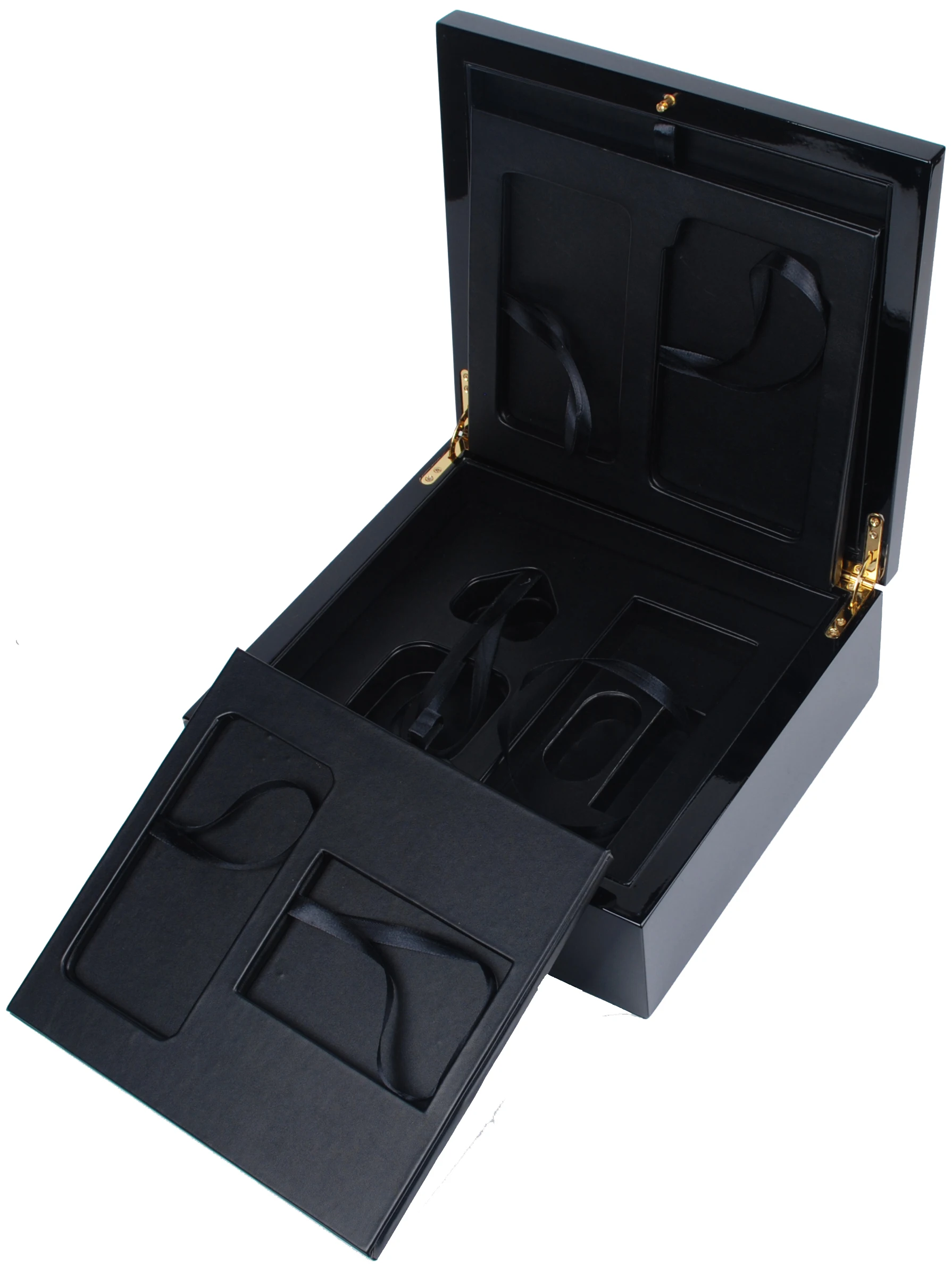 Custom Luxury Gift Storage Packaging cosmetic product Wooden Box varnish wooden boxes for Phone,and multipurpose