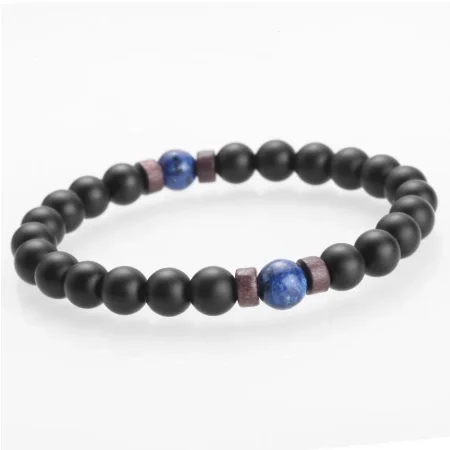 Men Bracelet Natural Moonstone Bead Tibetan Buddha Lava Stone Diffuser Bracelets Jewelry