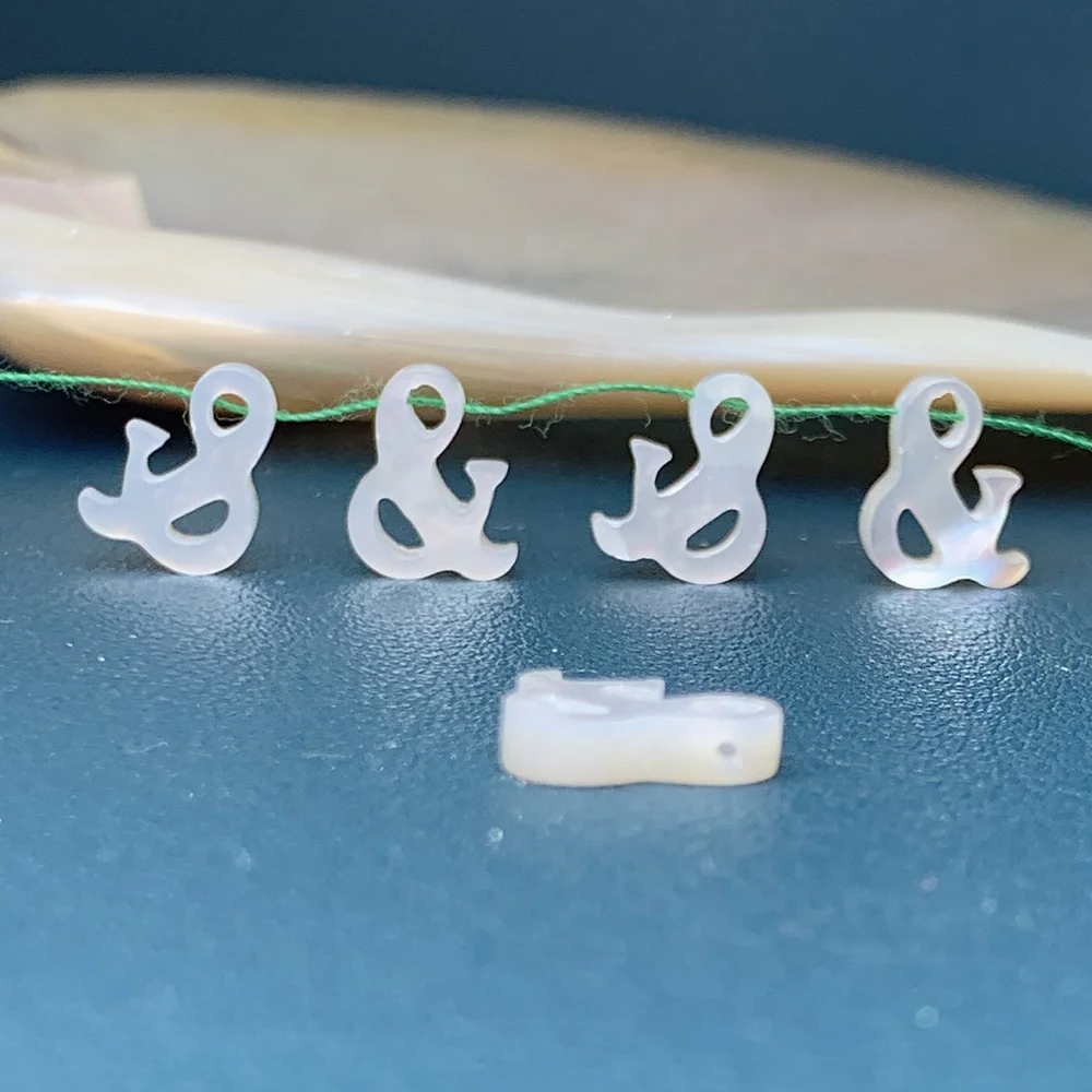 Оптовая продажа бусины в форме морской ракушки для изготовления ювелирных изделий своими руками ожерелья браслетов из натурального белого