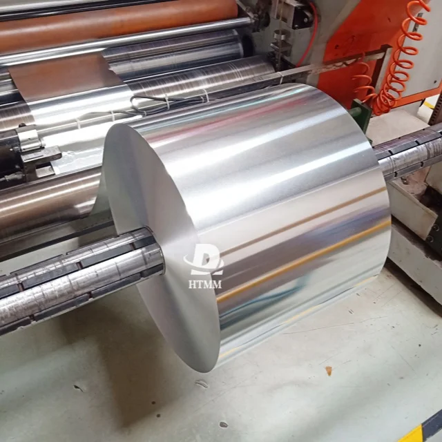 Высококачественная экспортная алюминиевая фольга 1235 6 микрон для пищевых продуктов гибкий упаковочный материал мешка