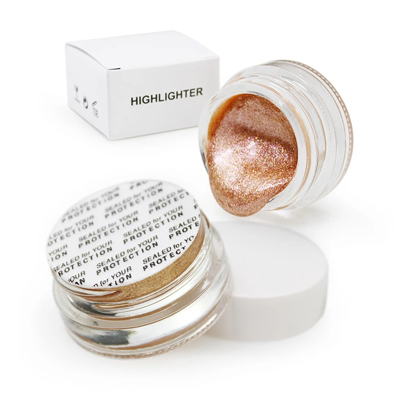 Wholesale High Quality Face Makeup Vegan Diamond Cream Jelly Gel Liquid Highlighter