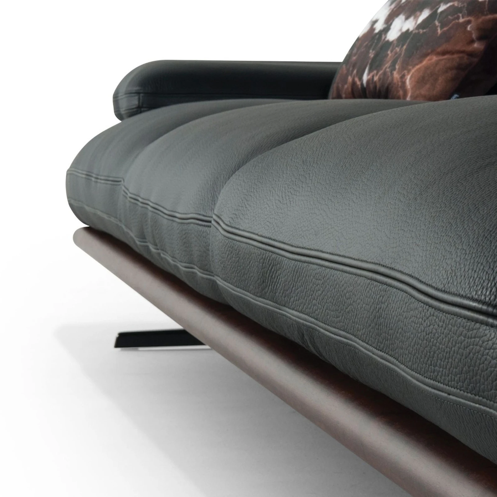 Modern High Quality Living Room Leather Sofa Set Luxury Bed Sofa