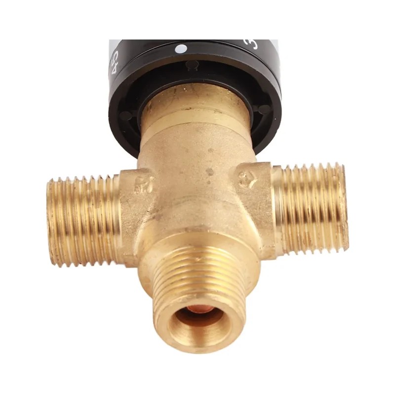 Thermostatic Mixing Valve G1/2 for Shower System Water Temperature Control Hot Cold Water Regulator