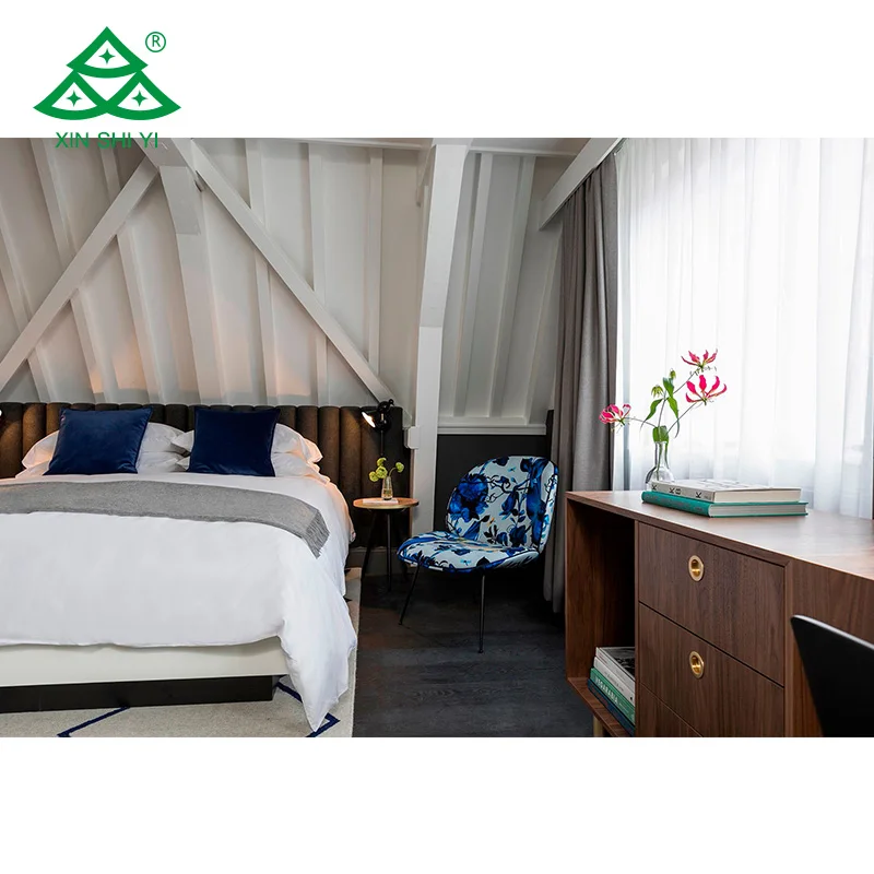 Hyatt Regency Hospitality Suite Room King Size Double Bed Sets Wholesale Price Modern Hotel Bedroom Furniture