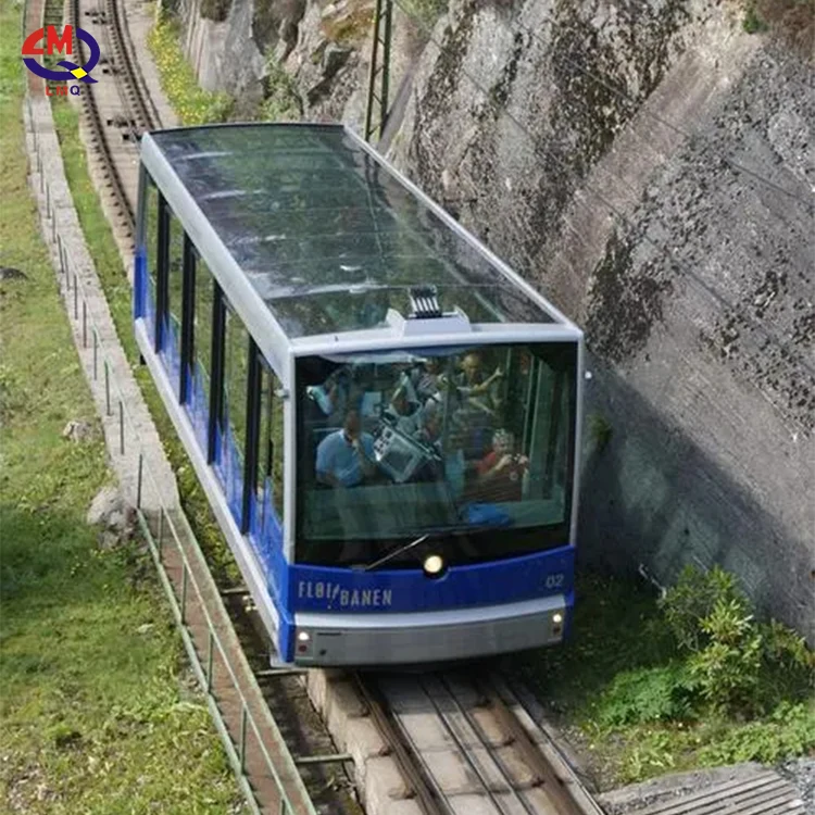 Manufacturing Sale Rail Cable Car Mountain Funicular Railway Trolley Cable Car Train