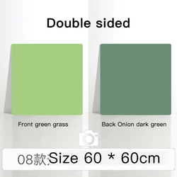 Wholesale YINGZHI  60*60cm Morandi Photography Background Studio Food Photography Solid Color Photo Background Plate