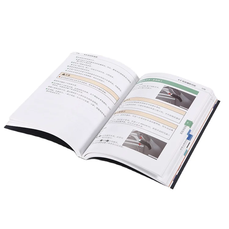 Instruction Printing Book Custom Folding User Manual User Guide