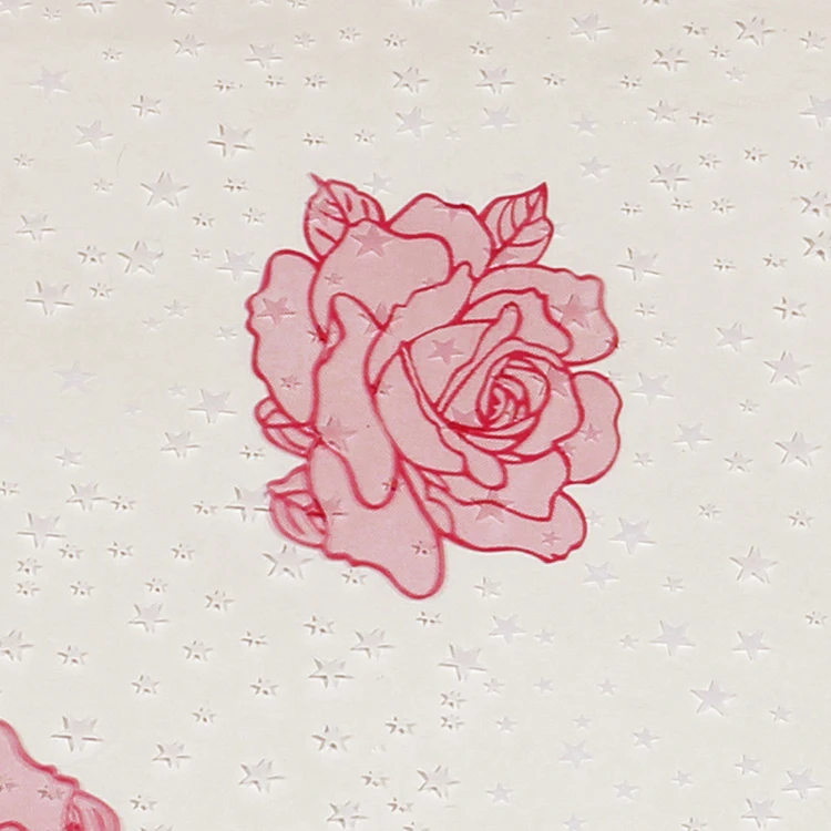 High Quality Cheap 100cm Big Size Flower Print Cellophane Wrap For Gift Baskets, Best-Selling Designs Plastic Wrap for flower