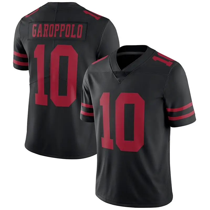 Wholesale Nfl 16# Montana 85# Kittle 10# Garoppolo 97# Bosa Jersey Custom Football Shirts American Uniform Football Jerseys