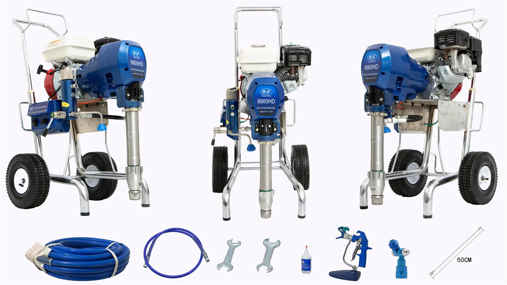 YANFENG GMAX II 7900 Standard Series Gas Airless Sprayer, Hi-Boy