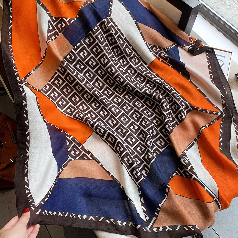 Luxury Brand Summer Scarfs for Women Stylish From Turkey Muslim Women Head Wraps and Ladies Shawls Hijabs Foularb