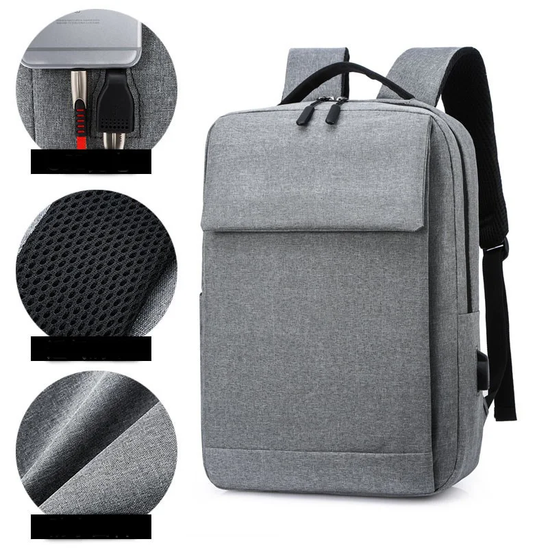 2024 New New Arrival Oem Custom Design Slim Waterproof Men Women Travel School Business Laptop Backpack With Usb Charging Port