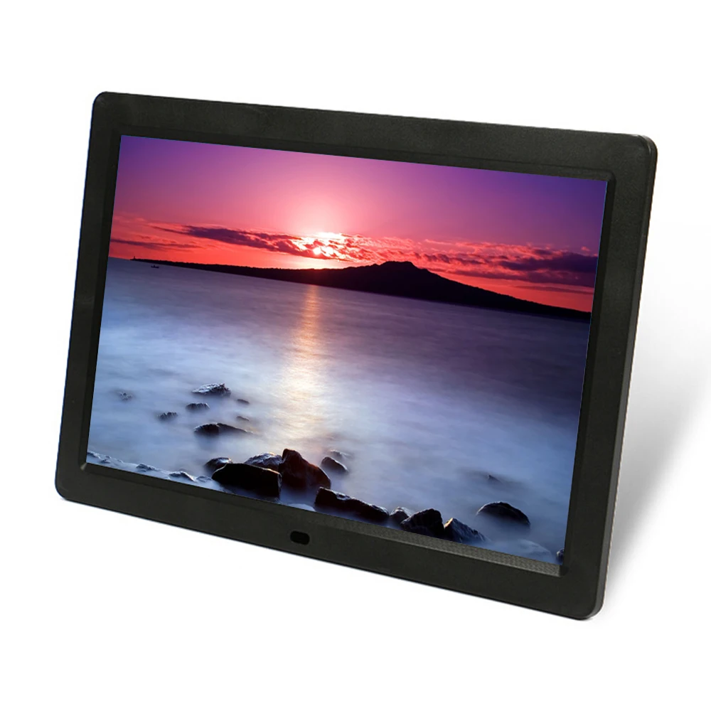 Wholesale 12inch stand alone usb/card slot digital picture frame for desktop