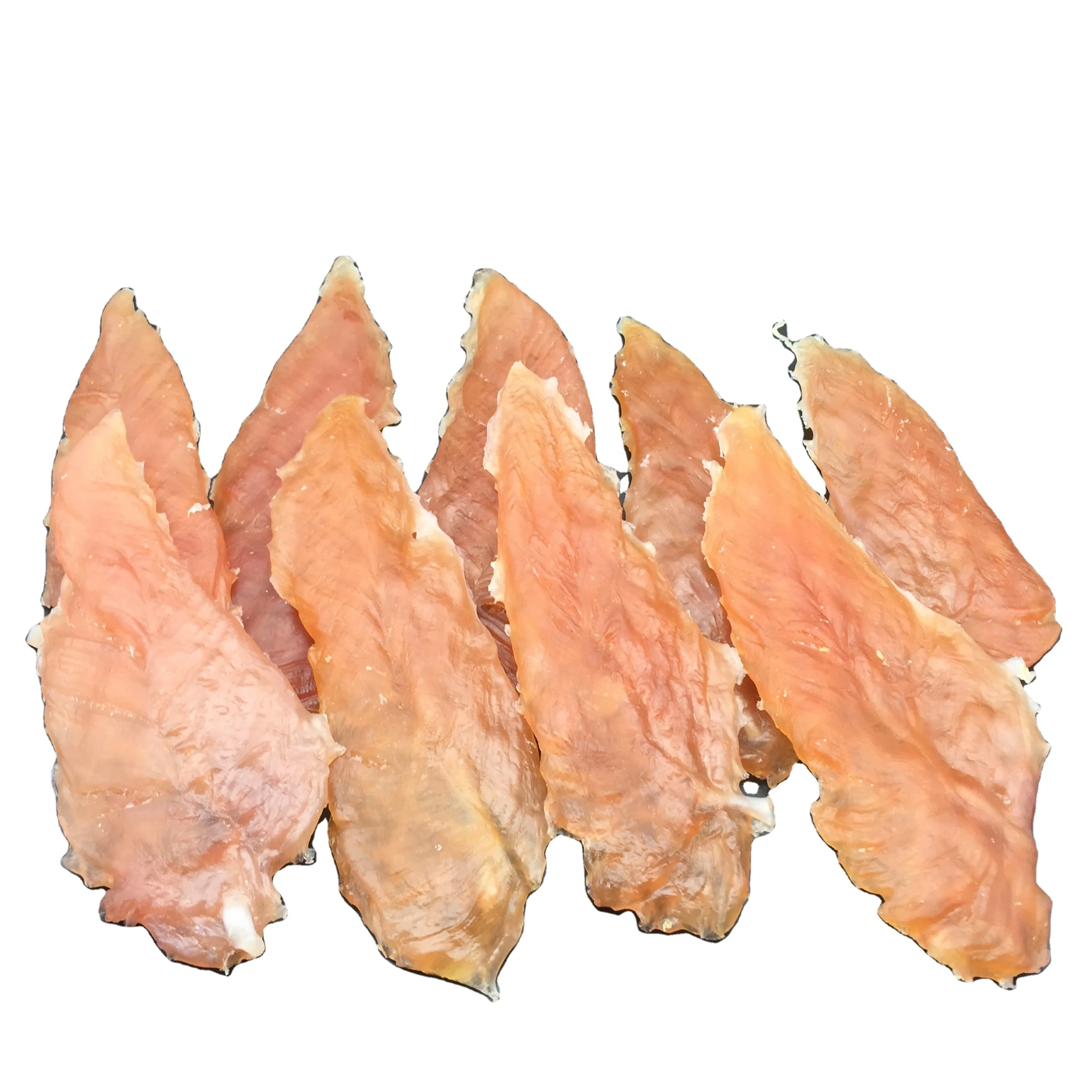 
OEM low fat easily digestible soft chicken jerky pet food treats for dogs complementary food dry snacks 