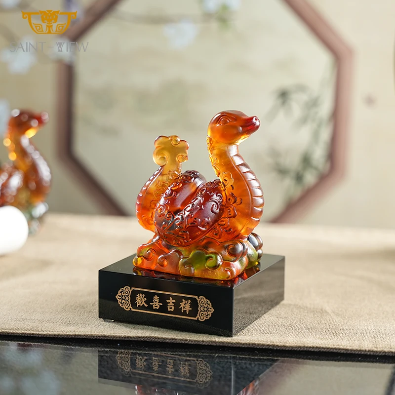 New Year 2025 Trending Trends Product Snake Sculpture Art Ornament Chinese Zodiac Decoration