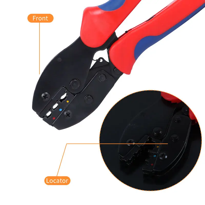 AWG 22-10 Ratchet Crimping Plier Crimping Tool Terminal Crimper Pliers Hand Crimping Tool