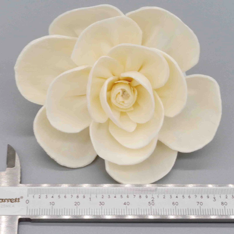 Home sense reed diffuser wood flowers sola with cotton rope