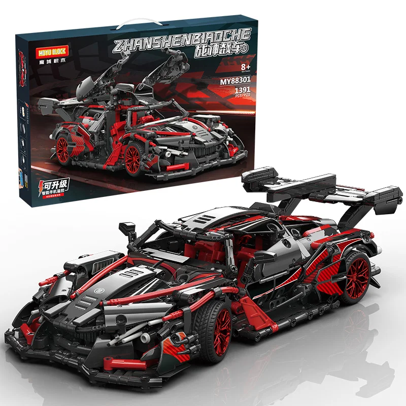 Конструктор Moyu Phoebus Apollos MY88301 модель автомобиля из строительных блоков Legos Technic 1:14