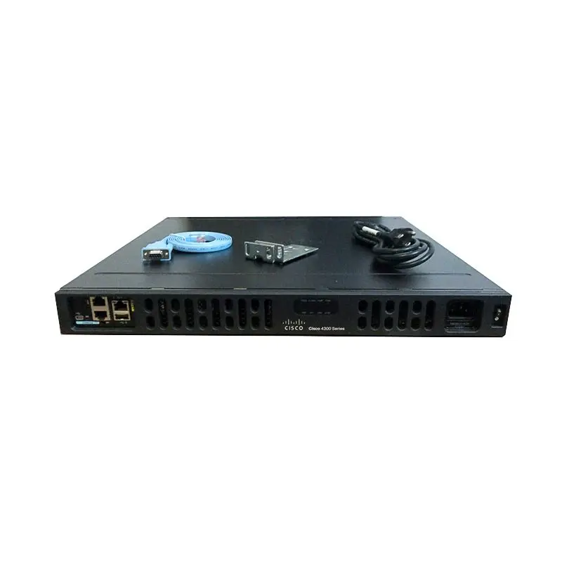 Новый 4300 серии маршрутизатор ISR4351-SEC/K9 100Mbps-300Mbps пропускная способность системы 3 WAN/LAN портов 2 порта SFP