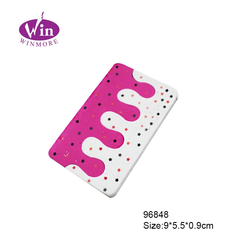 nail toe separator finger spacer coloured eva foam with silk printed