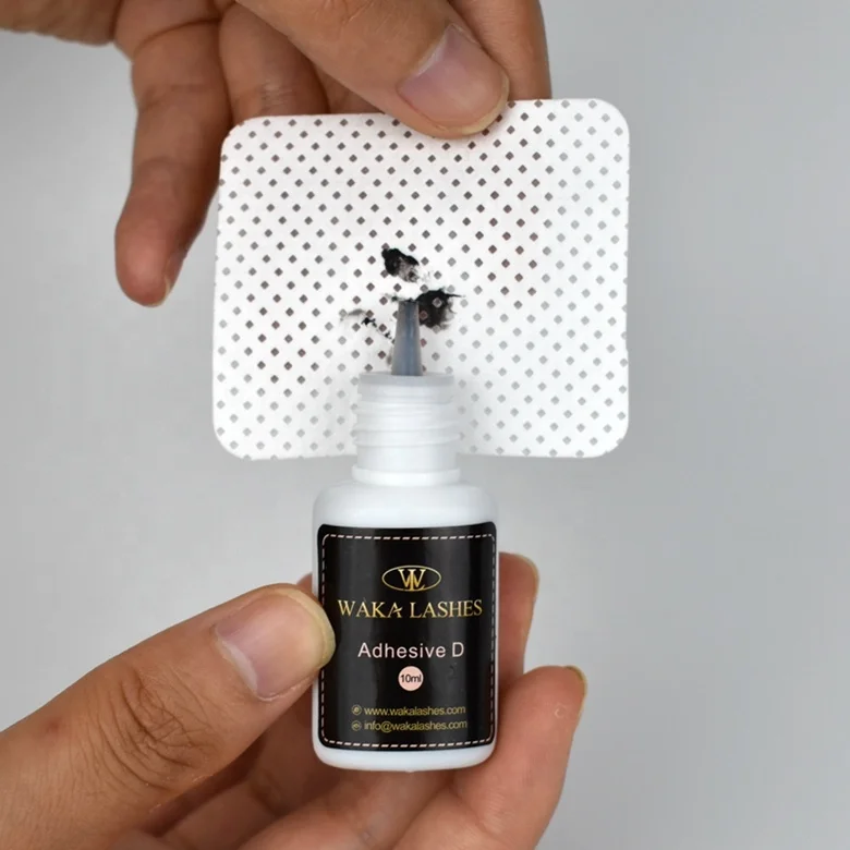 Eyelash Extensions Tools Custom Glue Cotton paper Bottle Clean Nozzle Eyelash Glue Remover Lash Adhesive Remover Glue paper