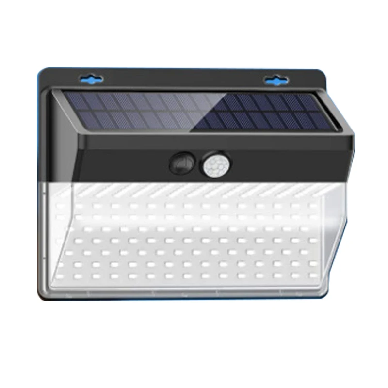 206 led modern compound front wall solar outdoor lighting sensor light commercial