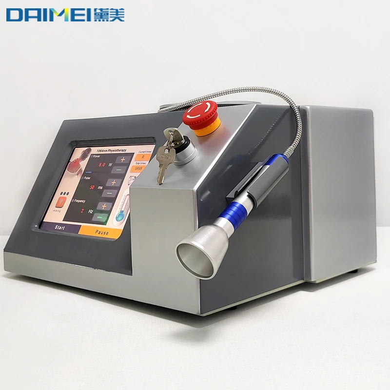 980nm 810nm 1064nm High Power Cold Physiotherapy Laser Device/Machine  Class IV For Periods /Wrist/Back /Knee Pain Relief