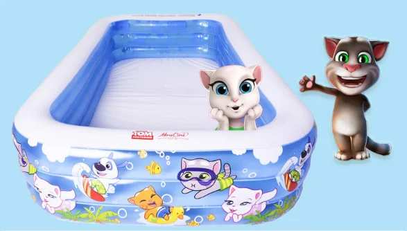 Customized Big family swim pools Inflatable PVC intex above ground Swimming Pools For Summer