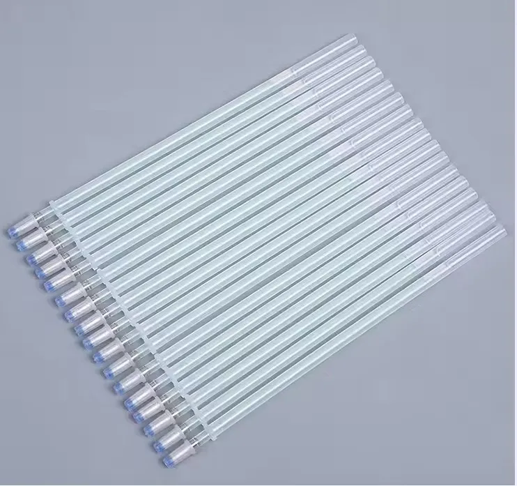 Disappearing Invisible UV Light Refill Ink Pen for Leather Making and Shoes Factory Ballpoint Pencil