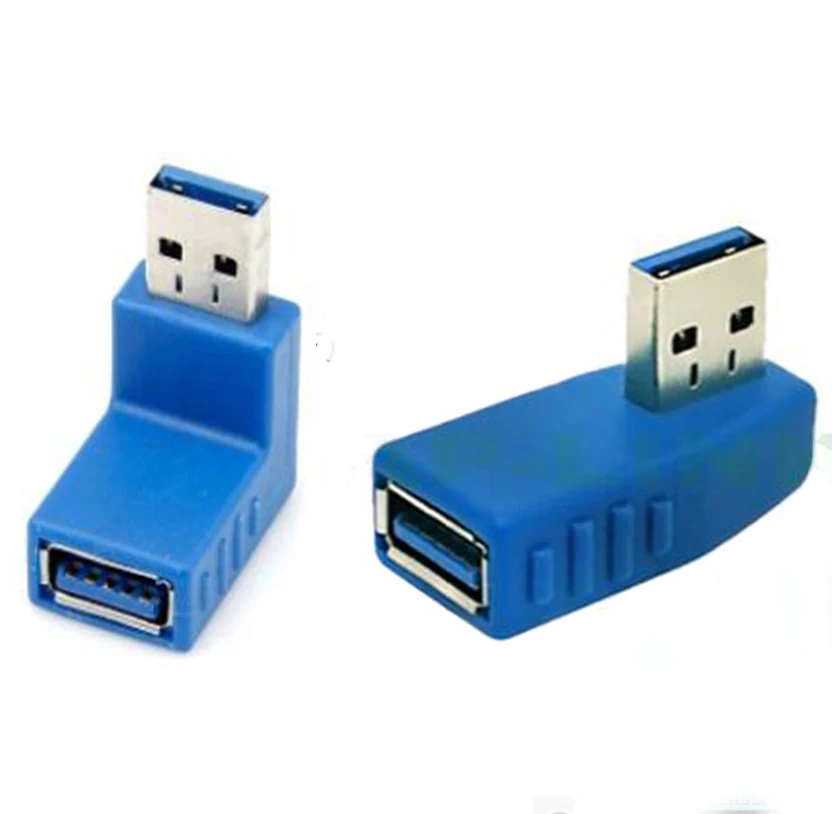 High Quality 90 Degree Right Angle AM to AF Extension pcmcia to usb3.0 adapter 3.0 usb adapter