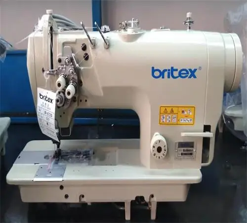 
BR-8720D direct driver double needle lockstitch sewing machine 