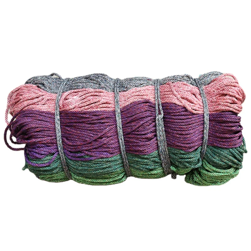 Dapoly твердый толстый большой рулон дешевый морской Канат полиэфирная веревка нейлоновая