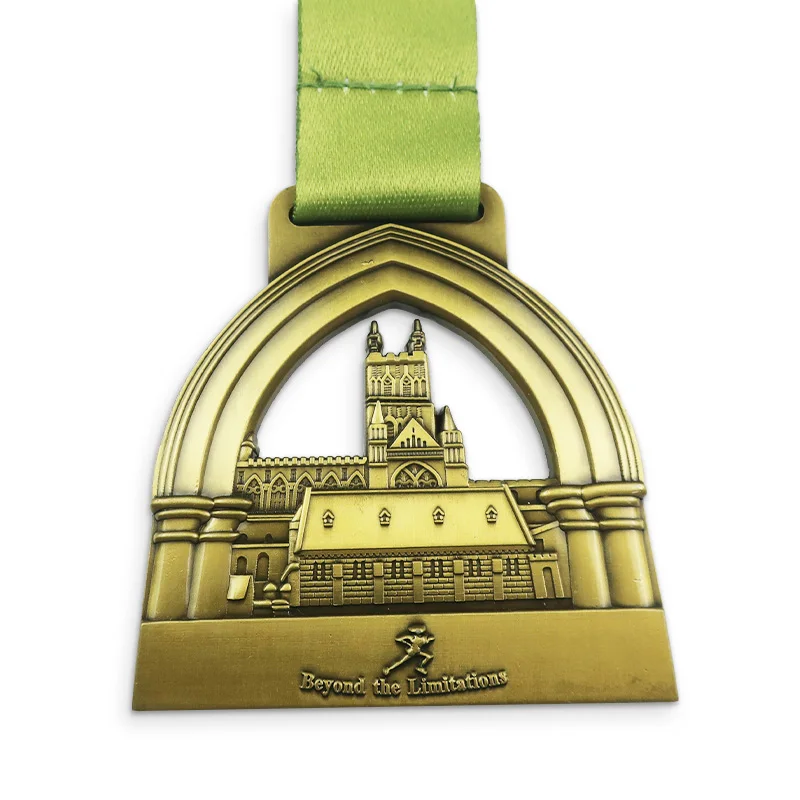 high quality oem big size common competition triathlon medals