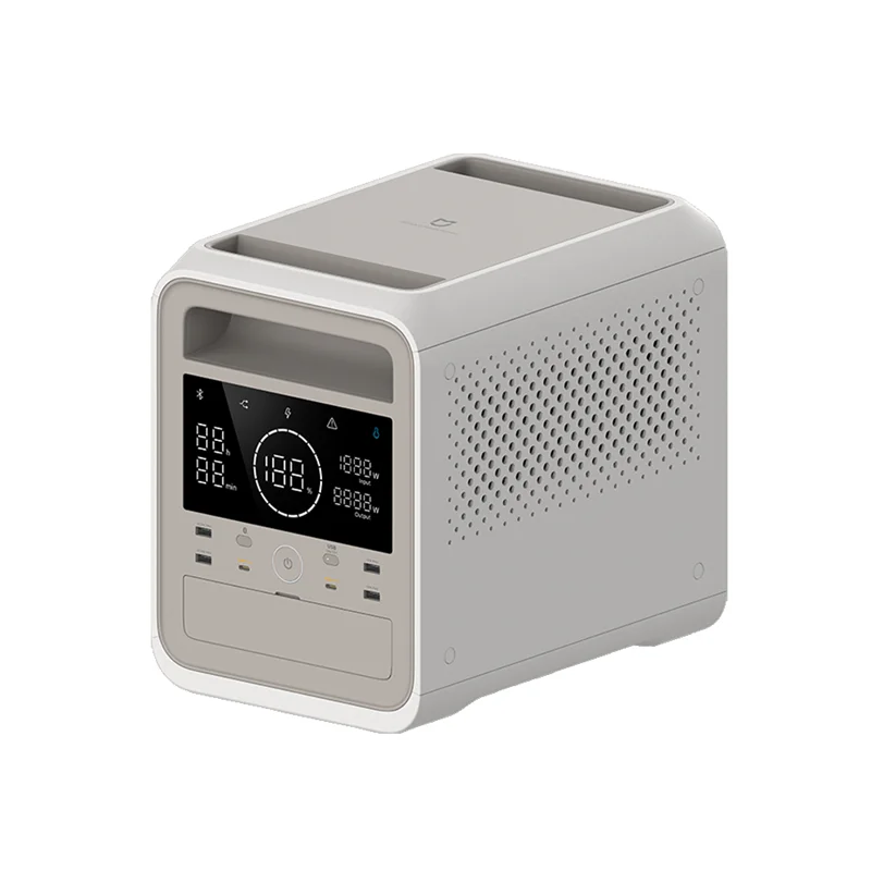 Xiaomi Mijia Outdoor Portable Power Station 1000 1600W High Power BMS 10 Protection 1.5H Fully Charged Solar Panel Charging