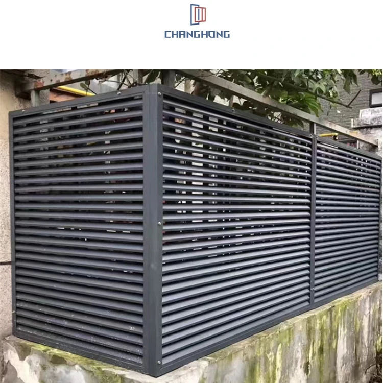Aluminium Louver outdoor shutters sunshade louver and waterproof blinds