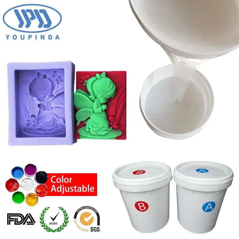 Friendly environment liquid silicone colorless transparent YPD silicone rubber