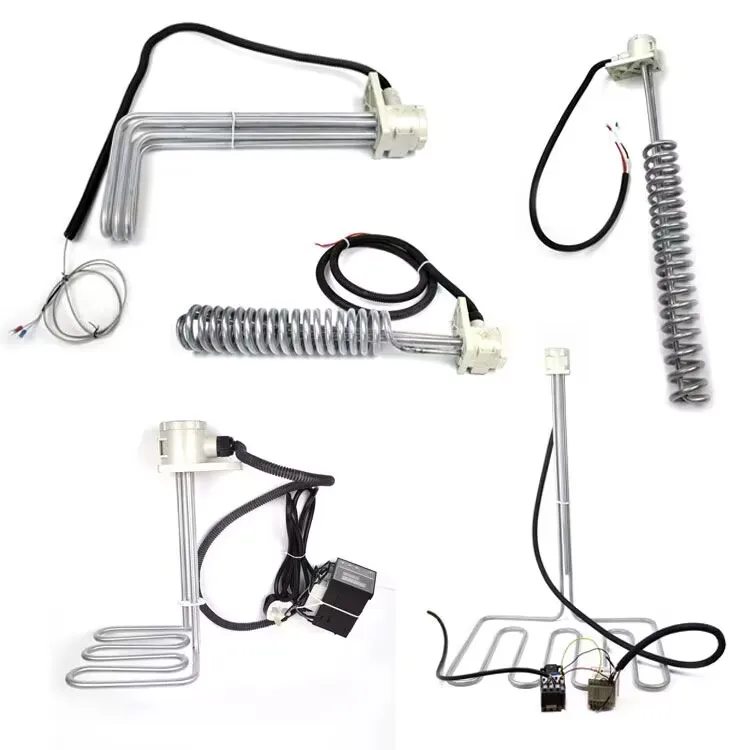 BRIGHT Customization Water Heater 350W 50KW CE Acid Resistance PTFE Immersion Heaters Element