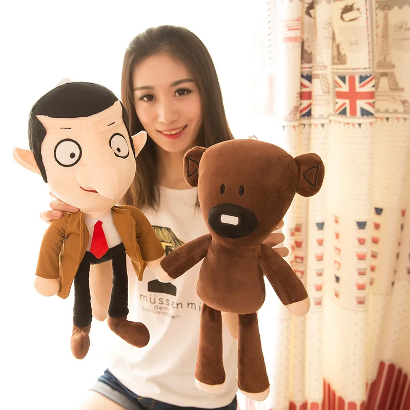 Лидер продаж плюшевый мишка Mr Bean 30 см мягкий Мишка плюшевая игрушка для детей подарок мультяшный мистер Боба