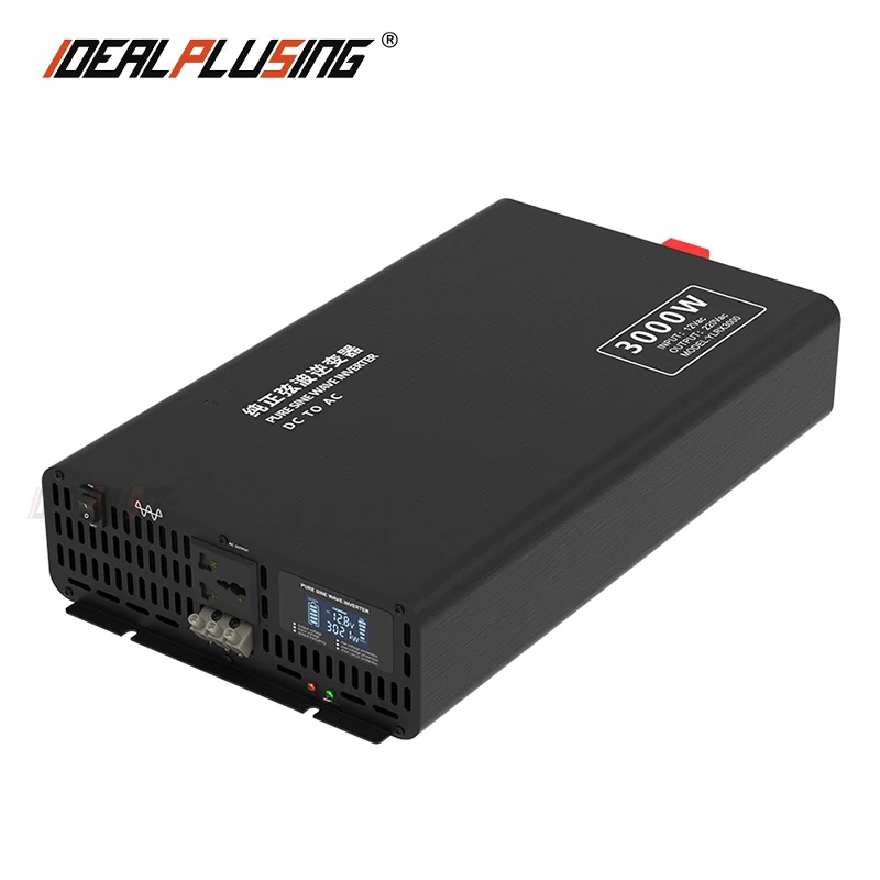 Высокое качество 60 Гц 50 24vdc до 220vac 230vac 240vac 3 кВт чистый синусоидальный инвертор 3000