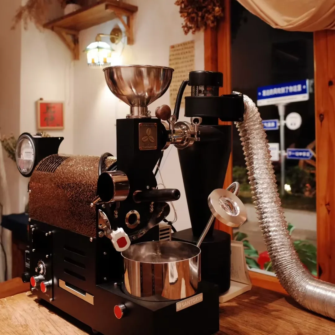 SANTOKER R200  300g Electric Coffee Roaster Bluetooth Tostadora De Cafe Coffee Toaster  Coffee Roaster