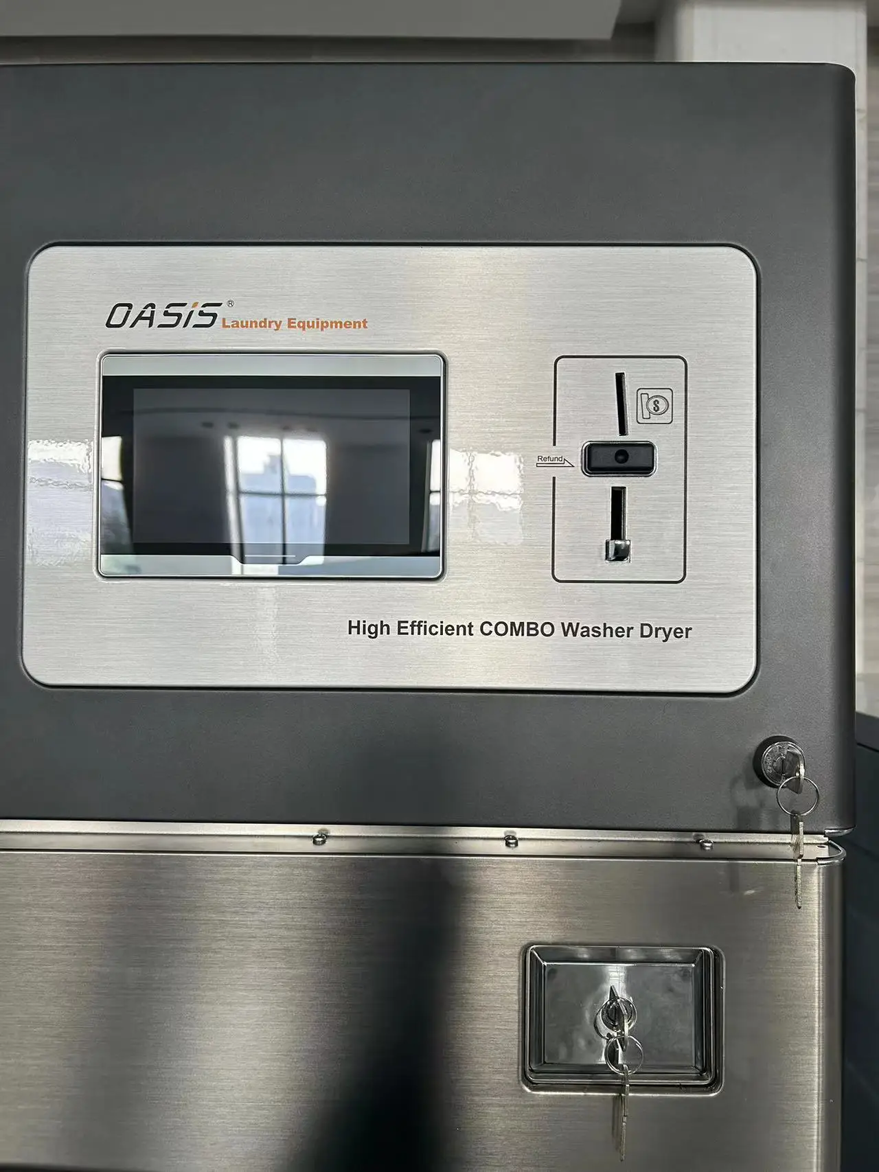 Big Capacity Auto Stainless Steel Washer Extractor 20Kg Automatic Industrial Washing Machine Wet Cleaning