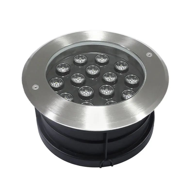  15*1 Вт DMX512 RGB/одноцветная подземная Водонепроницаемая светодиодная лампа 24 В постоянного тока для
