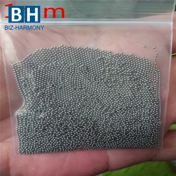 
ISO9001 Low Carbon Steel Abrasive Round Ball Blasting Grinding Media Stainless Steel Shots 
