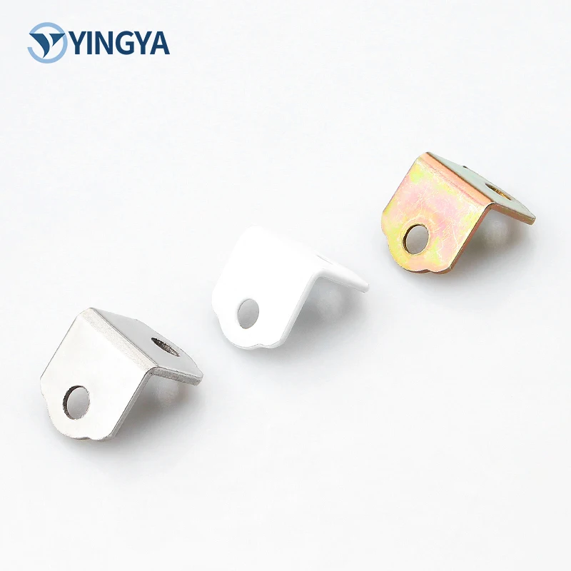 Iron Steel L-Shaped Triangle Bracket 90 Degree Right Angle Plus Fixed Angle Furniture Connector for Corner Code Iron Hardware