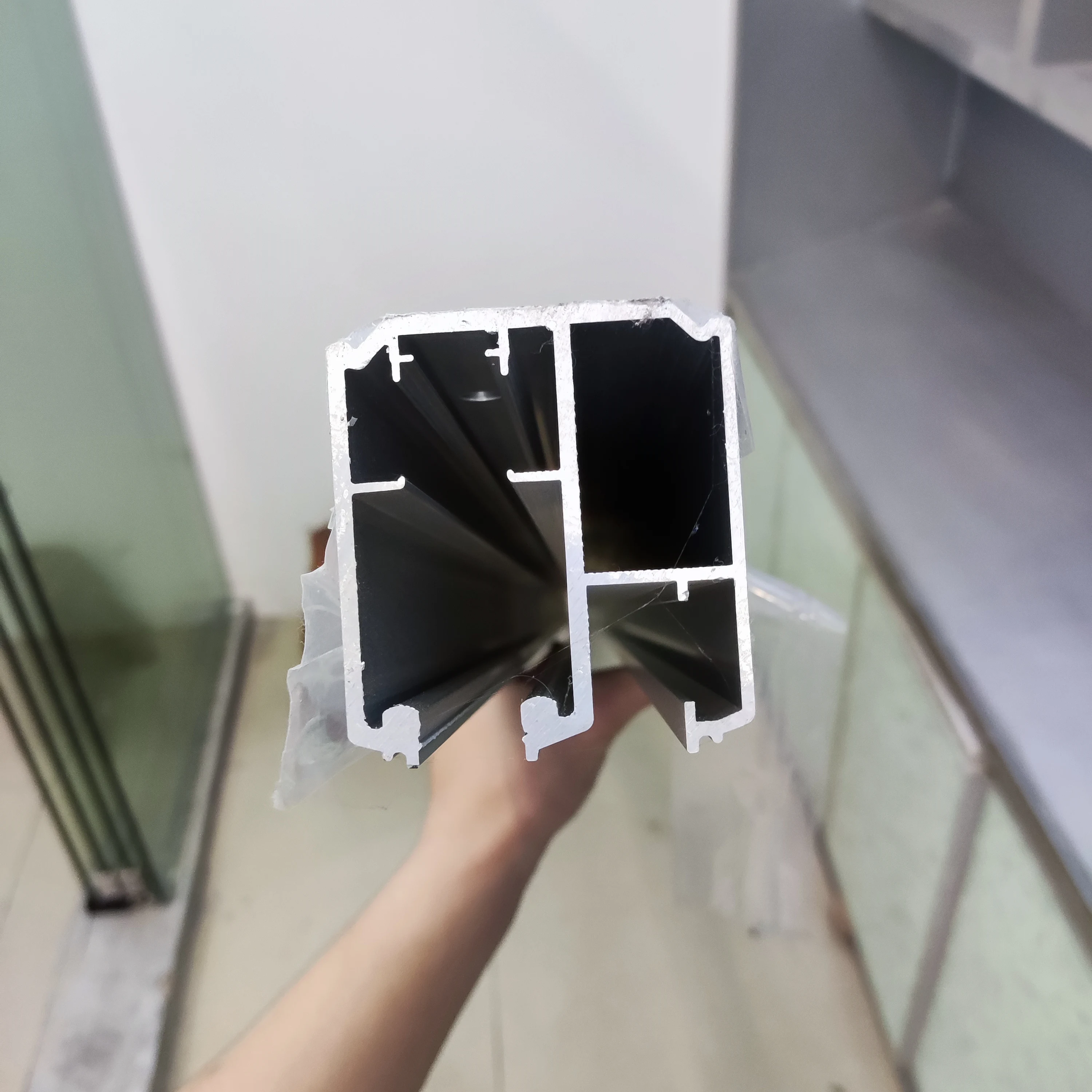 FENGZE 1 Fixed +2 Moving Doors Sliding Shower Door System Glass India Nepal Belt Sliding Shower Door Fittings Hardware