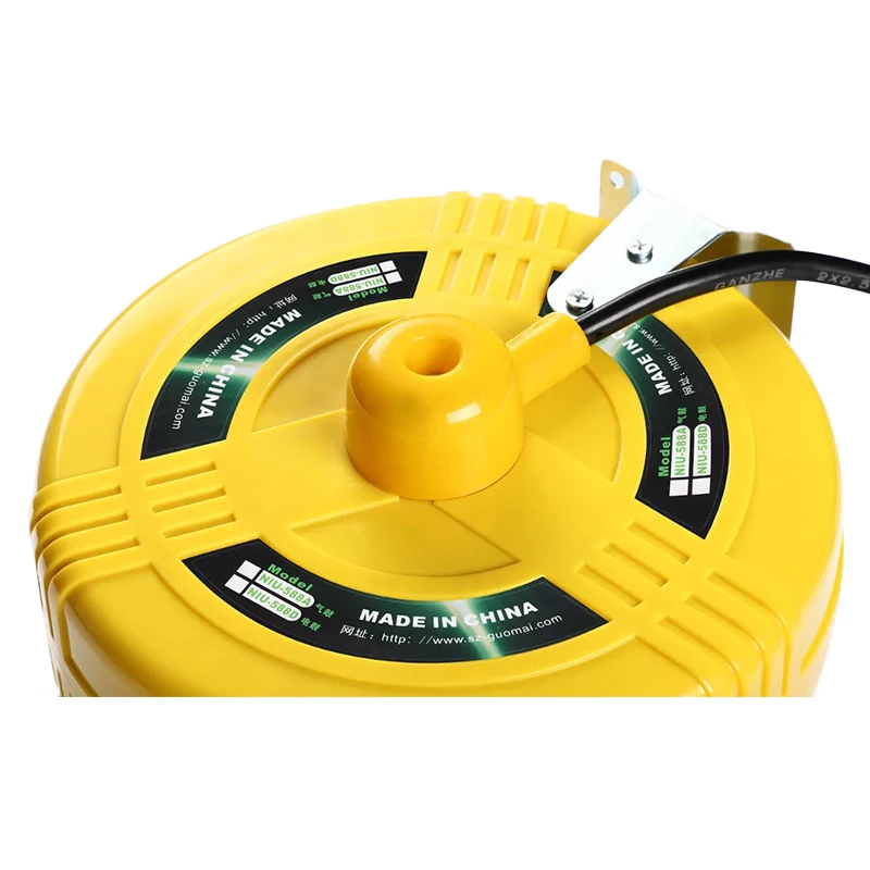Empty Plastic Steel Cable Reel Retractable Cord Reel Hose Reel For Vacuum Cleaner