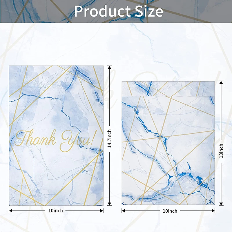 Eco Friendly Shipping Mailer Bag Waterproof Thank You Poly Mailer Envelopes Shipping Postage Bags