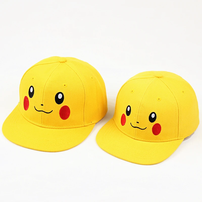 100% acrylic kids cartoon snapback hats custom flat embroidery kids snapback cap