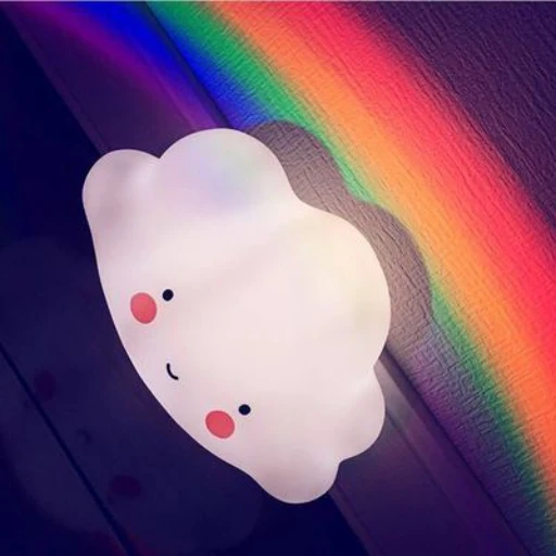 Cute cloud led night lights room decor soft cloud lights small birthday gifts for children