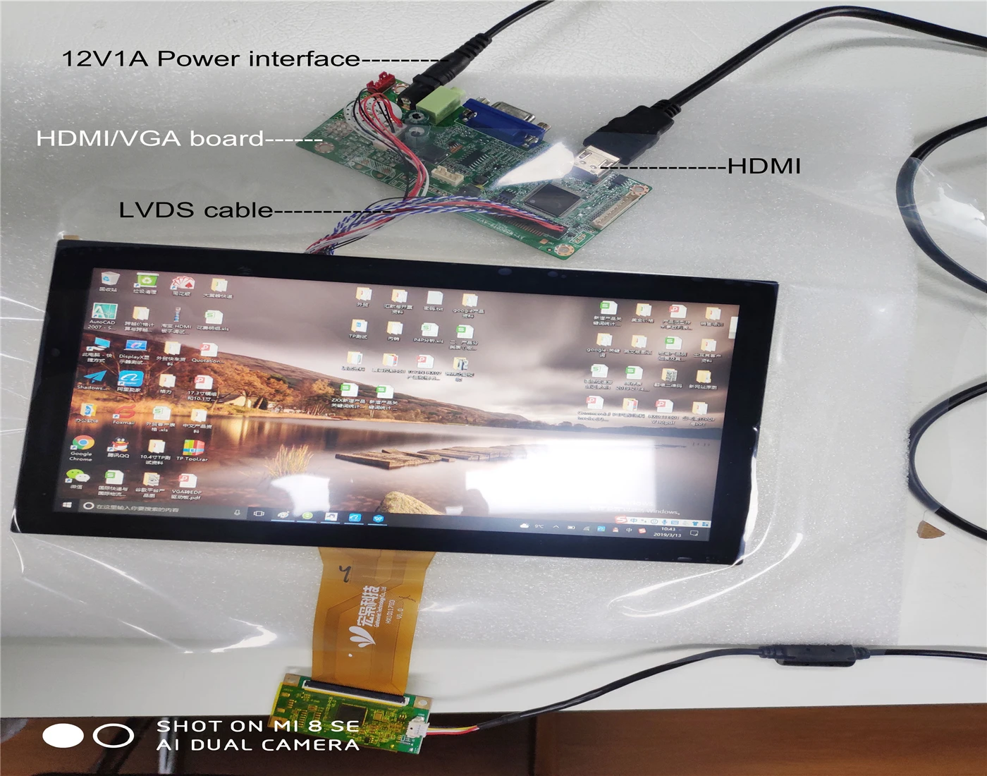  IPS 1280x800 10 1 дюймовая емкостная сенсорная панель tft ЖК-дисплей модуль с интерфейсом